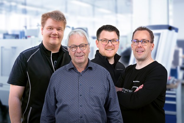 Team Elektrotechnik im Campus von LEWA Attendorn, Fachkräfte für innovative Ausbildung und Technik